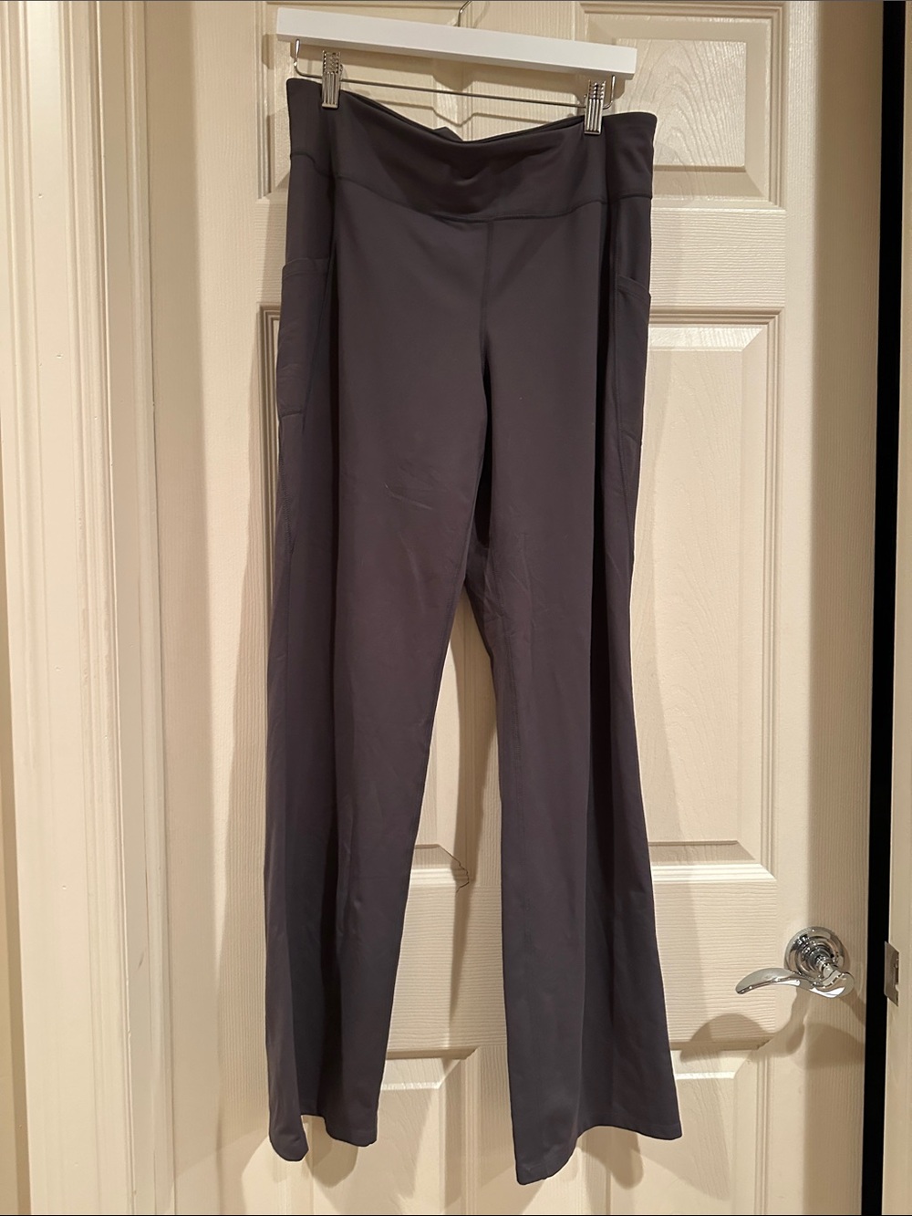 J. Jill Dark Gray Active Bootcut Track Pants
